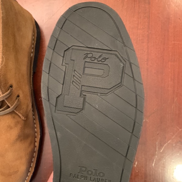 Ralph Lauren Polo 100% leather upper shoes. - Picture 4 of 5